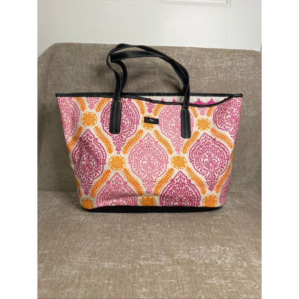 SCOUT Day Women's Geometric Tote Double Handle Tripper Bag Multicolor